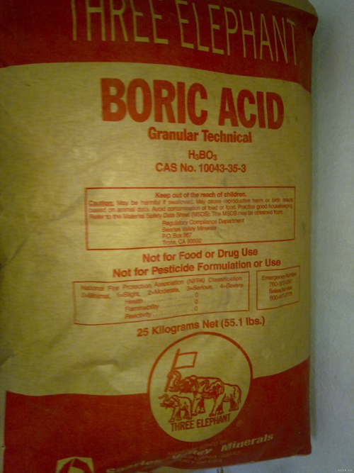 H3BO3 – Acid Boric