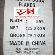 NaOH – Cautic soda Flakes 98% – Đài Loan